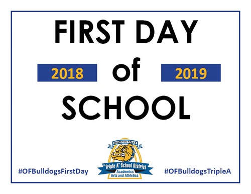 OFCS First Day Printable